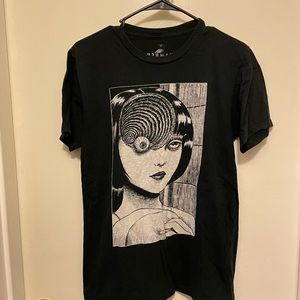 junji ito uzamaki short sleeve tee